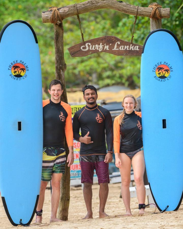Hotel Surf'N Lanka - Surf School Weligama Exterior foto